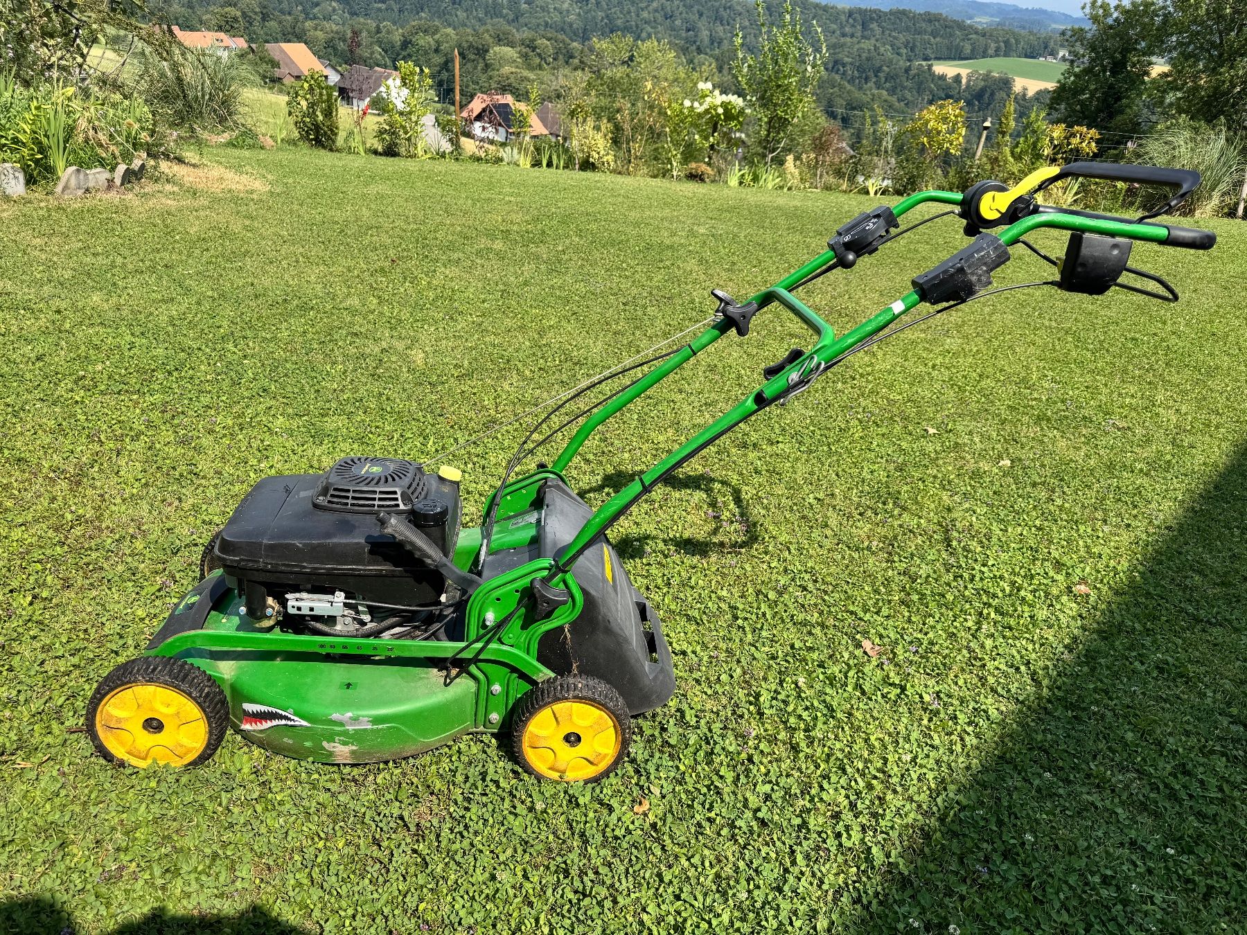 John Deere Tagliaerba: John Deere  Profirasenmäher – Usato da Kollbrunn venduto da wil_y7fs 1