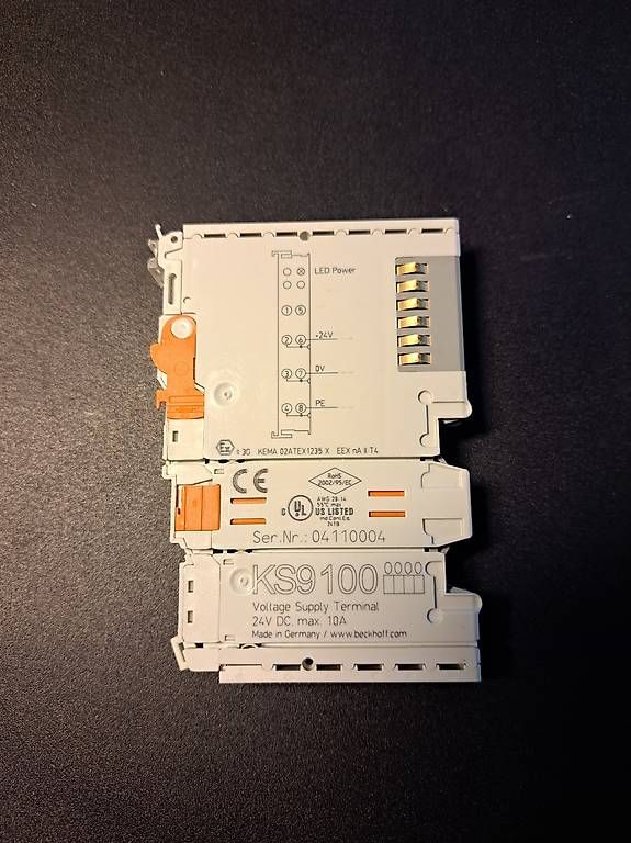 Beckhoff Componenti elettronici: Beckhoff KL9100 Potentialeinspeiseklemme – Usato da Oekingen venduto da eagle89 1