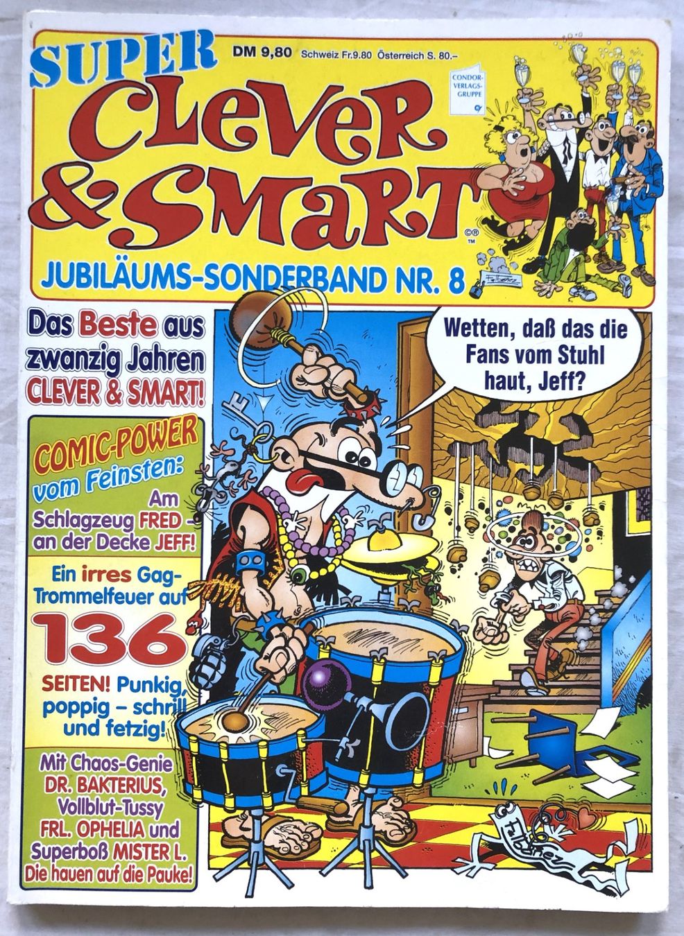 Fumetti: SUPER CLEVER & SMART - Jubiläums-Sonderband - Nr.8 – Usato da Schaffhausen venduto da durruti