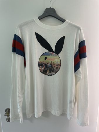 Kapital Japan Baseball Langarmshirt weiss
