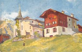 2x Pro Juventute, Grimentz Francis Portier, Alexandre Calame