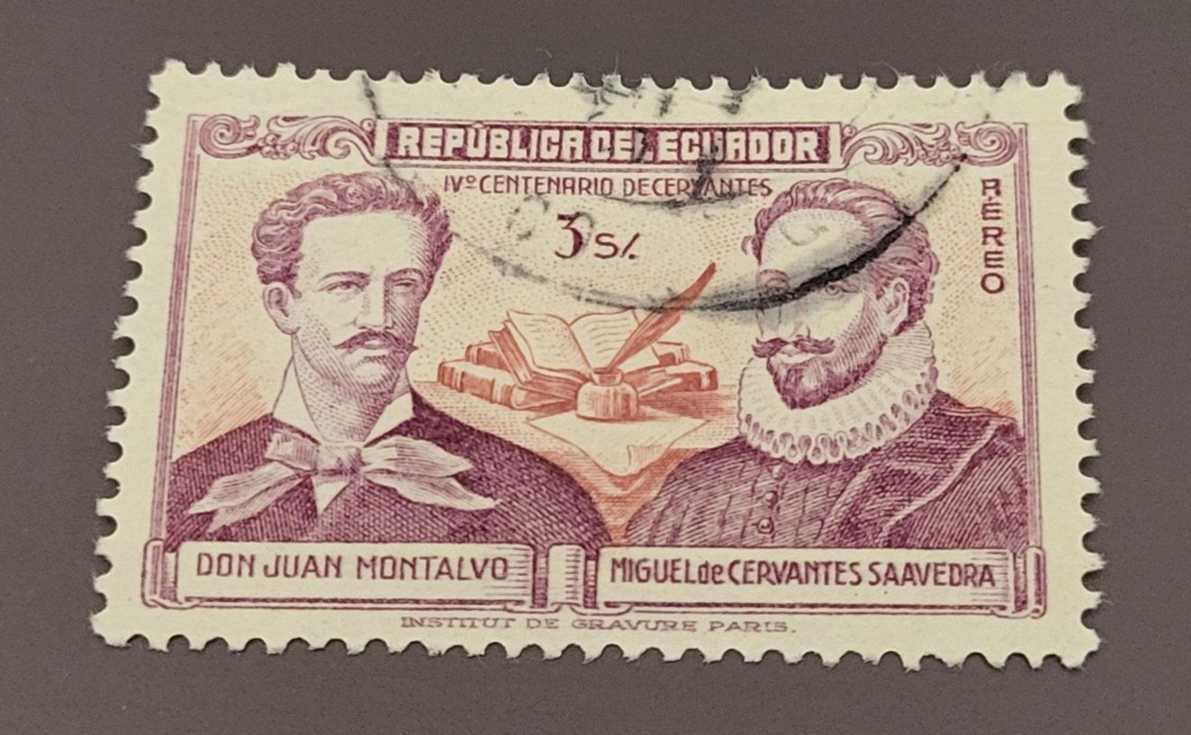 Tutti i francobolli: Ecuador 1949 alte briefmarke – Usato da St Gallen venduto da Stampsalshobby