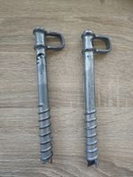 2x Vintage Salewa Eisschrauben