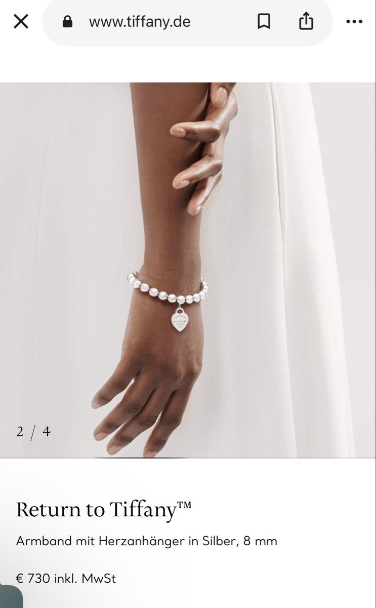 Tiffany & Co. Bracciali & Braccialetti: Tiffany &Co . Armband und Ohrringe – Usato da Ebikon venduto da loy_wjg6 5