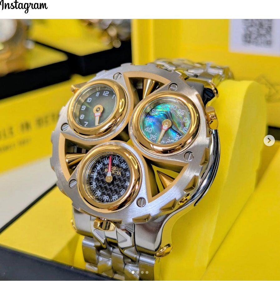 Invicta Orologi: Invicta Cerberus Gold -  Stahl 47mm – Nuovo (secondo la descrizione) da Horgen venduto da Scorpio46