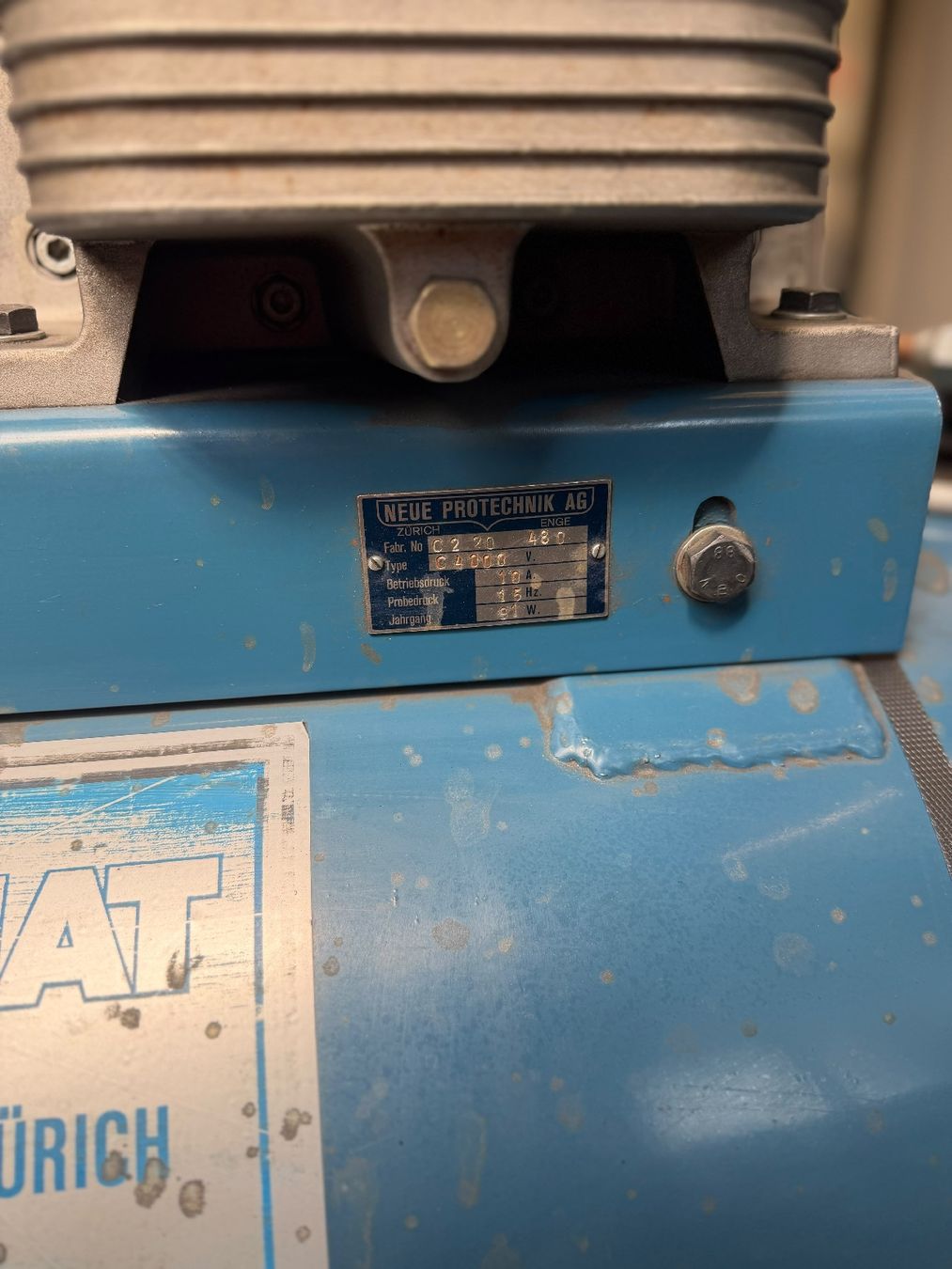 Compressori: Kompressor gebraucht – Usato da Zuzwil SG venduto da Coffeeshelf 3