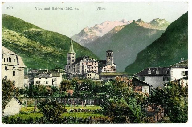 Ansichtskarten: Vips und Balfrin um 1920  nur 1.-- – Gebraucht aus Buttikon SZ von Marcelr