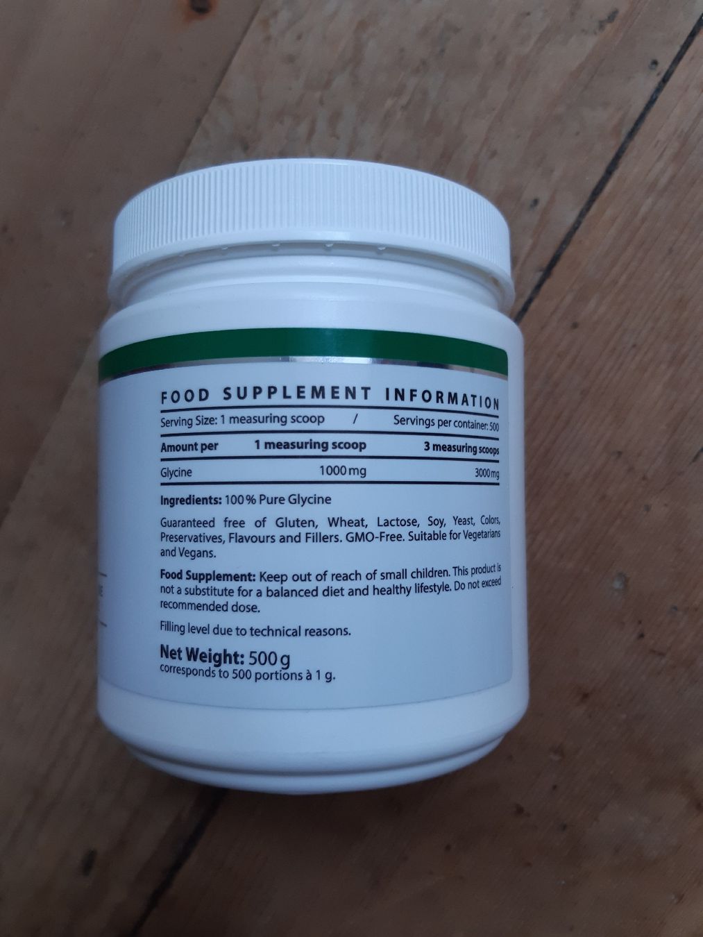 Cibi & Specialità: UltraPure Glycine – Usato da Biel/Bienne venduto da lalilullu 1