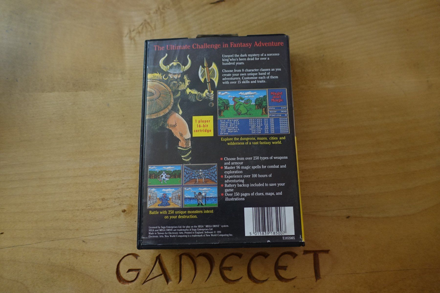Sega Spiele: Might and Magic: Gates to Another World – Gebraucht aus Steinach von Gamecet 2