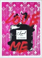Death NYC Ltd Pop Art Druck " Vuitton Chanel Unikat 1 von 1