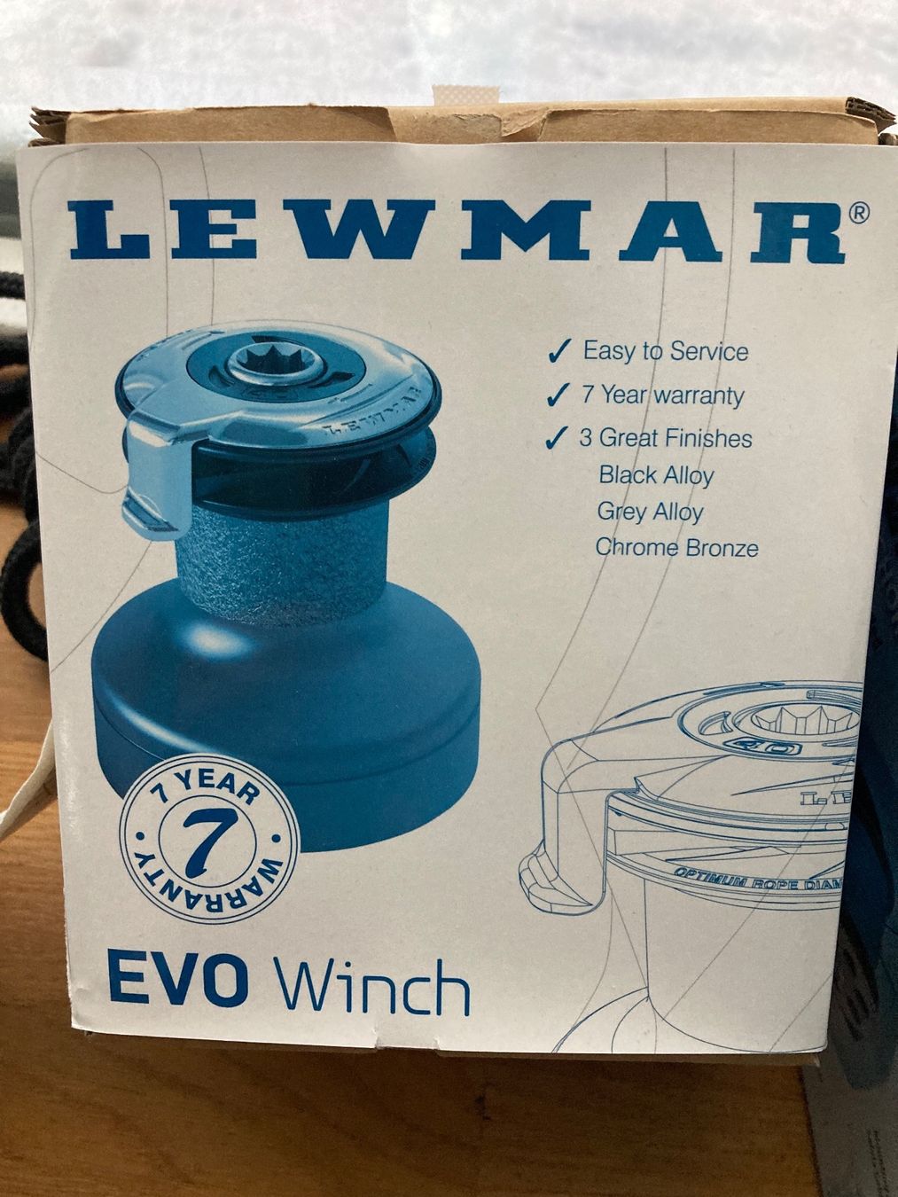 Boote: Lewmar Evo Winch – Neu und originalverpackt aus Fahrwangen von Rottweiler81