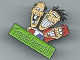 "Freude herrscht!"  Pin