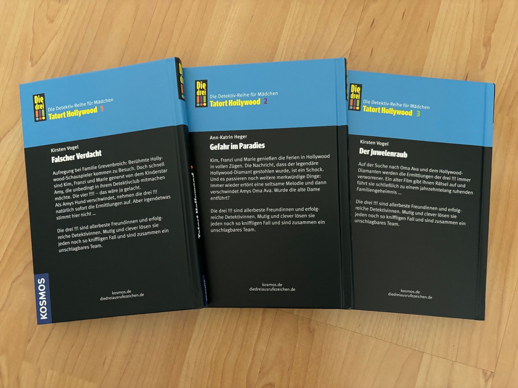 Libri: Die drei !!!, Tatort Hollywood – Nuovo (secondo la descrizione) da Oberkulm venduto da das_frf8 5