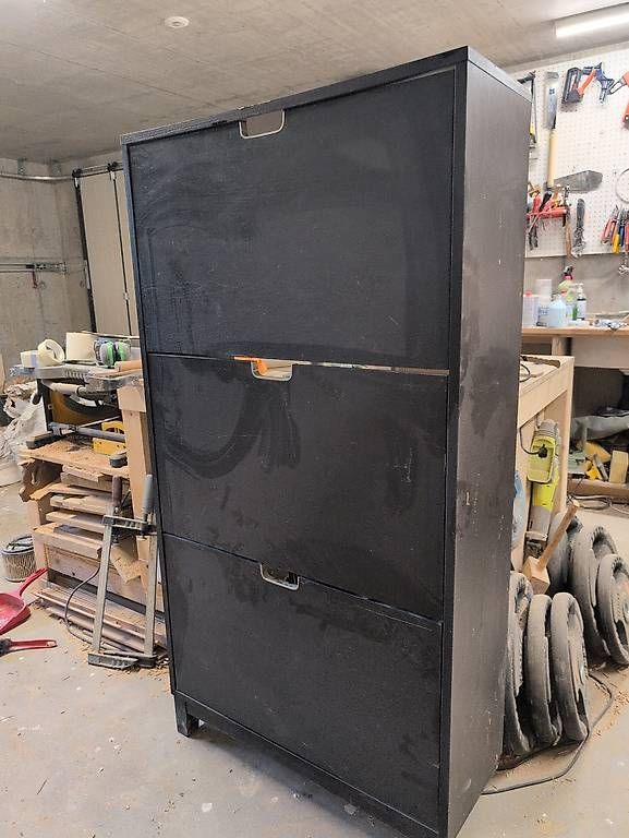 Schränke: Ikea ställ schwarz  – Gebraucht aus Tann von pjd2469