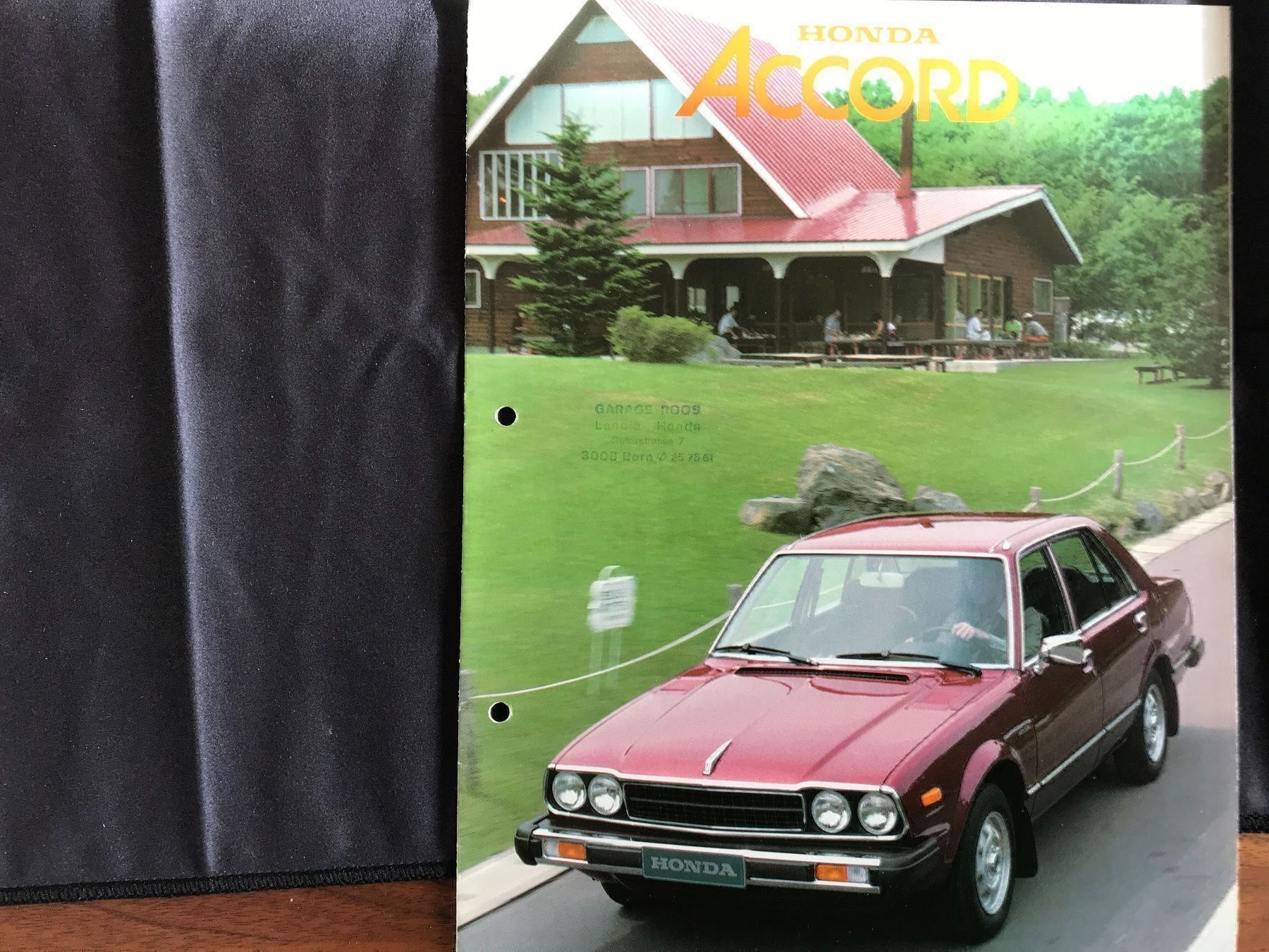 Honda Dokumente: Honda Prospekt – Gebraucht aus Balterswil von Jeko1967