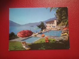 Ascona Tessin Hotel Arancio Pool Piscina 1983 (85)