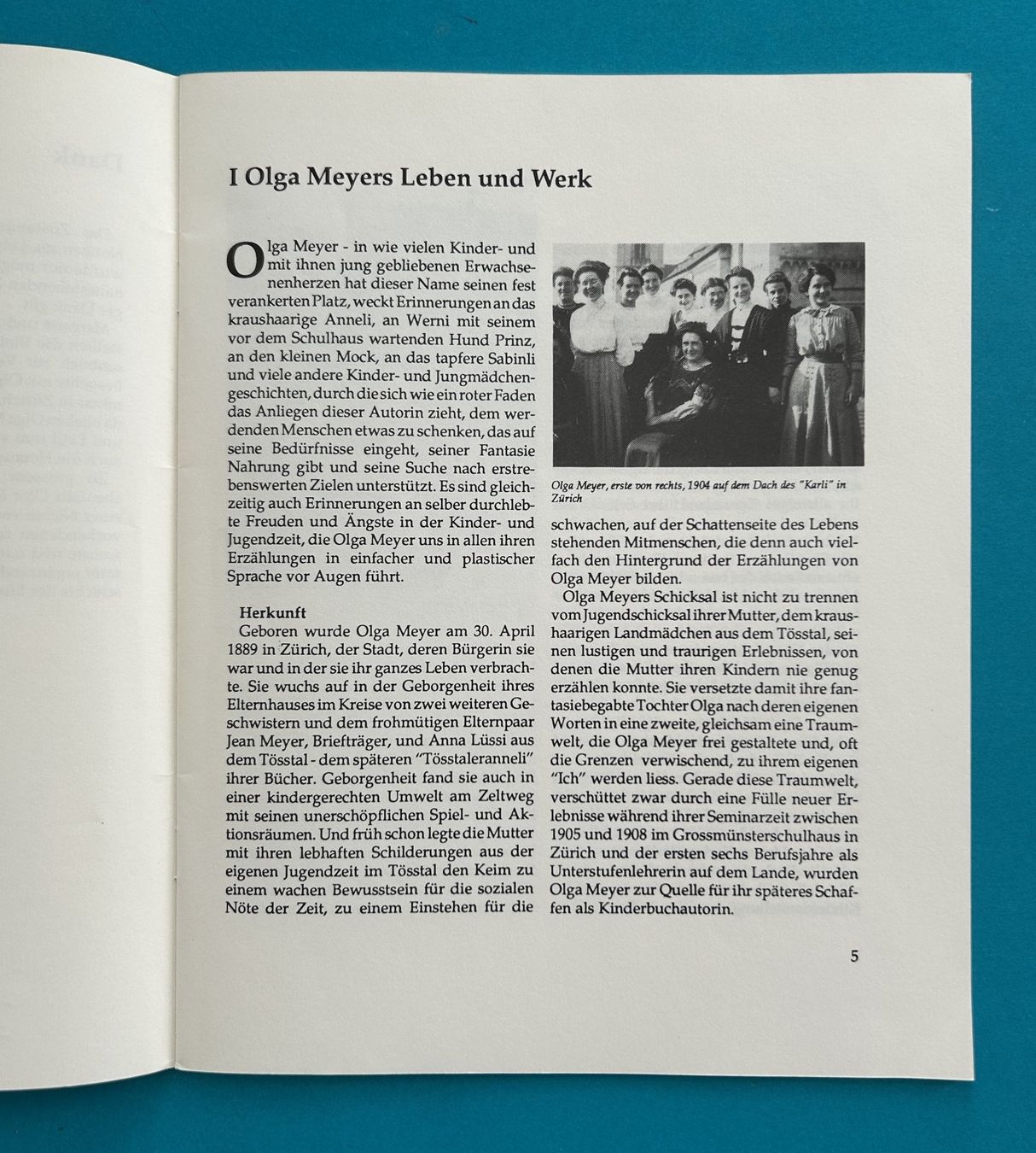 Libri: OLGA MEYER 1889-1972 – Usato da Zürich venduto da Domus09 1