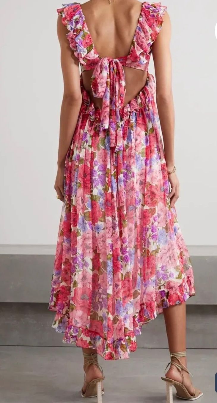 Zimmermann Robes: Zimmermann Kleid Blumenmuster – D'occasion à Au ZH par Luxbag 6