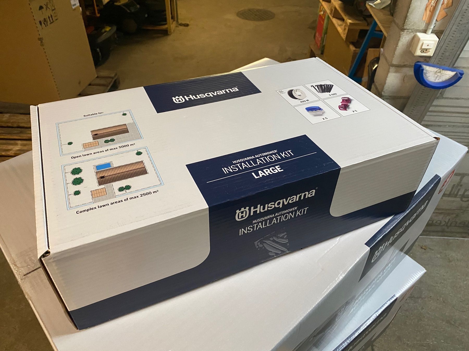 Husqvarna Tagliaerba: Husqvarna Installationskit L Automower – Nuovo e nell'imballaggio originale da Malters venduto da BachBrun 1