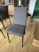 Moderne Esszimmerstühle | 6er Set | grau