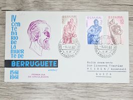 CL05 Enveloppe + Timbre Espagne 1962