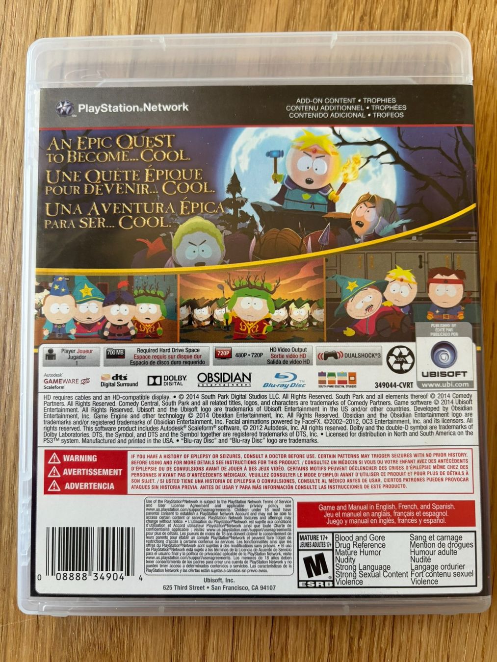 Spiele: PS3 South Park Stick of Truth - US Version – Gebraucht aus Schüpfheim von Flashbang3250 2