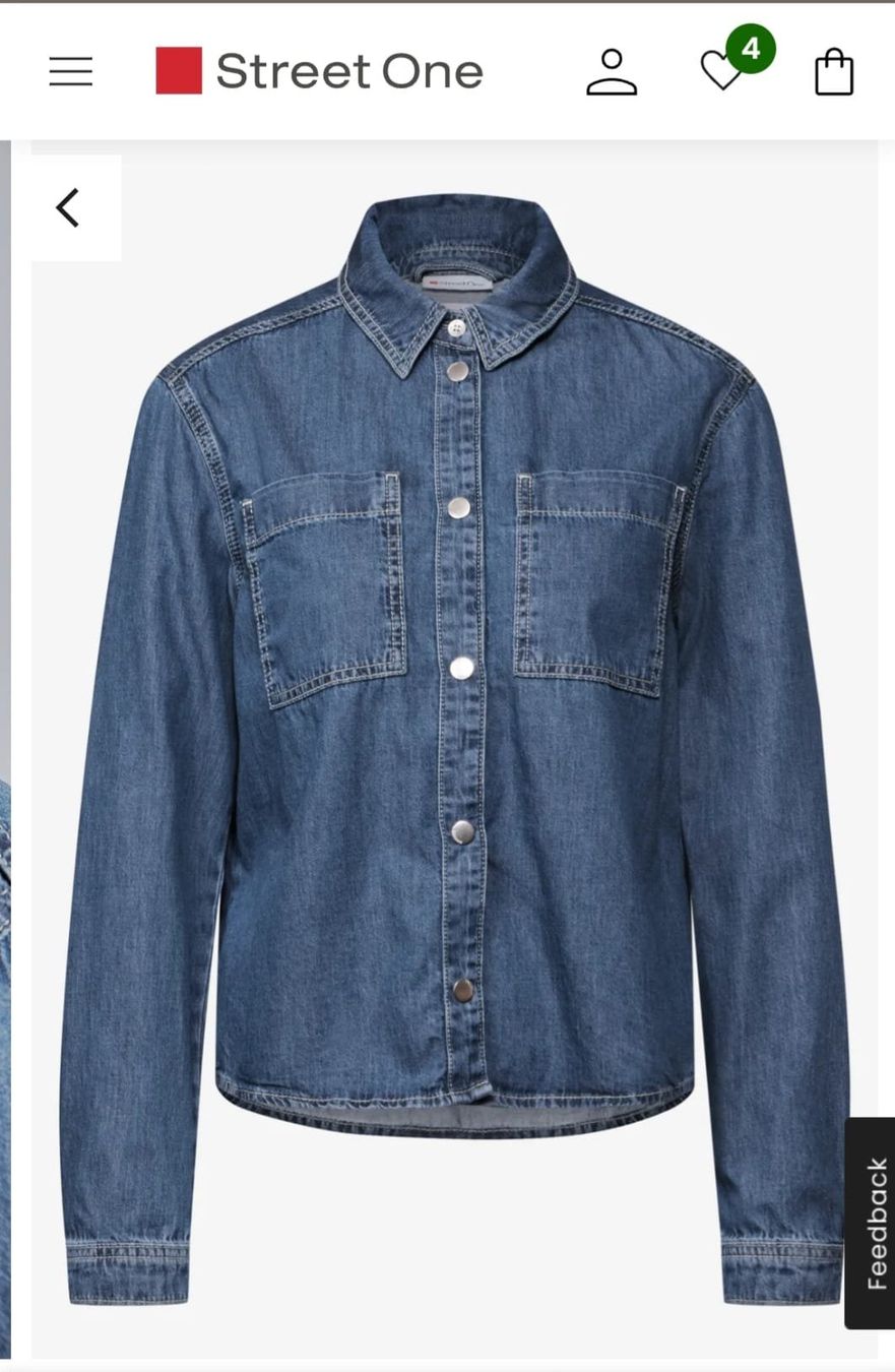 Camicette: Street One Jeanshemd – Nuovo (secondo la descrizione) da Wettingen venduto da bonnes.choses 5