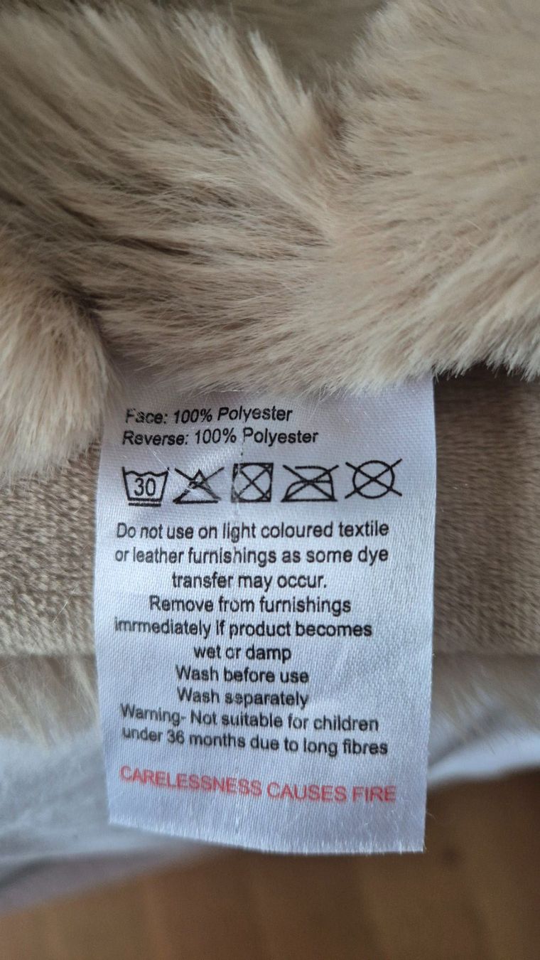 Coperte: Wohndecke «Cosy» - Beige – Nuovo (secondo la descrizione) da Oberentfelden venduto da angelheart71 2