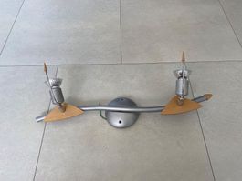 Lampe inkl 2 Halogenbirnen - Gebraucht jedoch funktioniert e