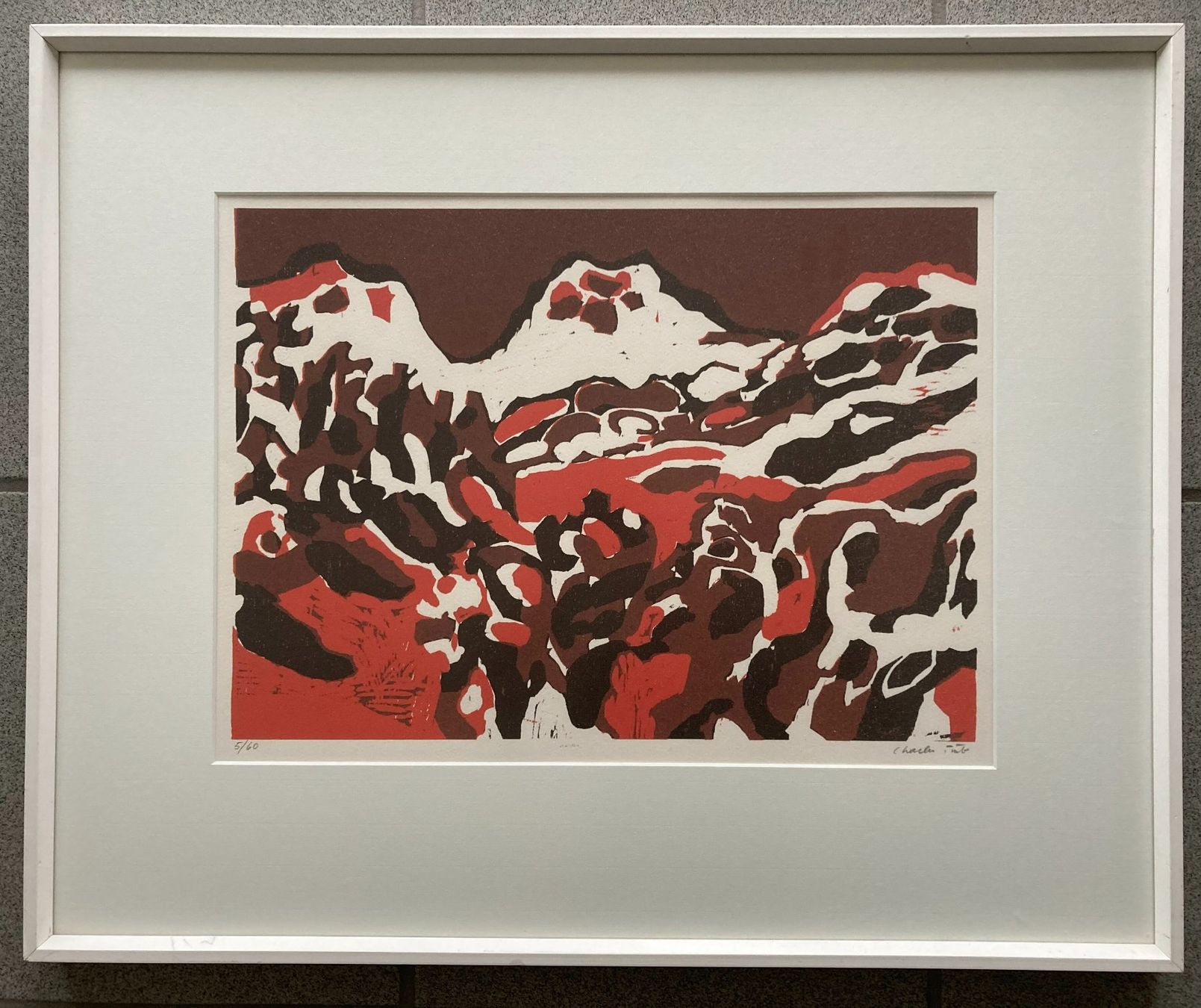 Grafica & Litografie: Original Lithographie Charles Trüb – Usato da Oberuzwil venduto da annina910