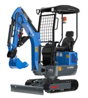 An Lager Bagger 1 T (Euro 5) mit Kubota Motor Neu