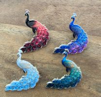4x Pin Pfau