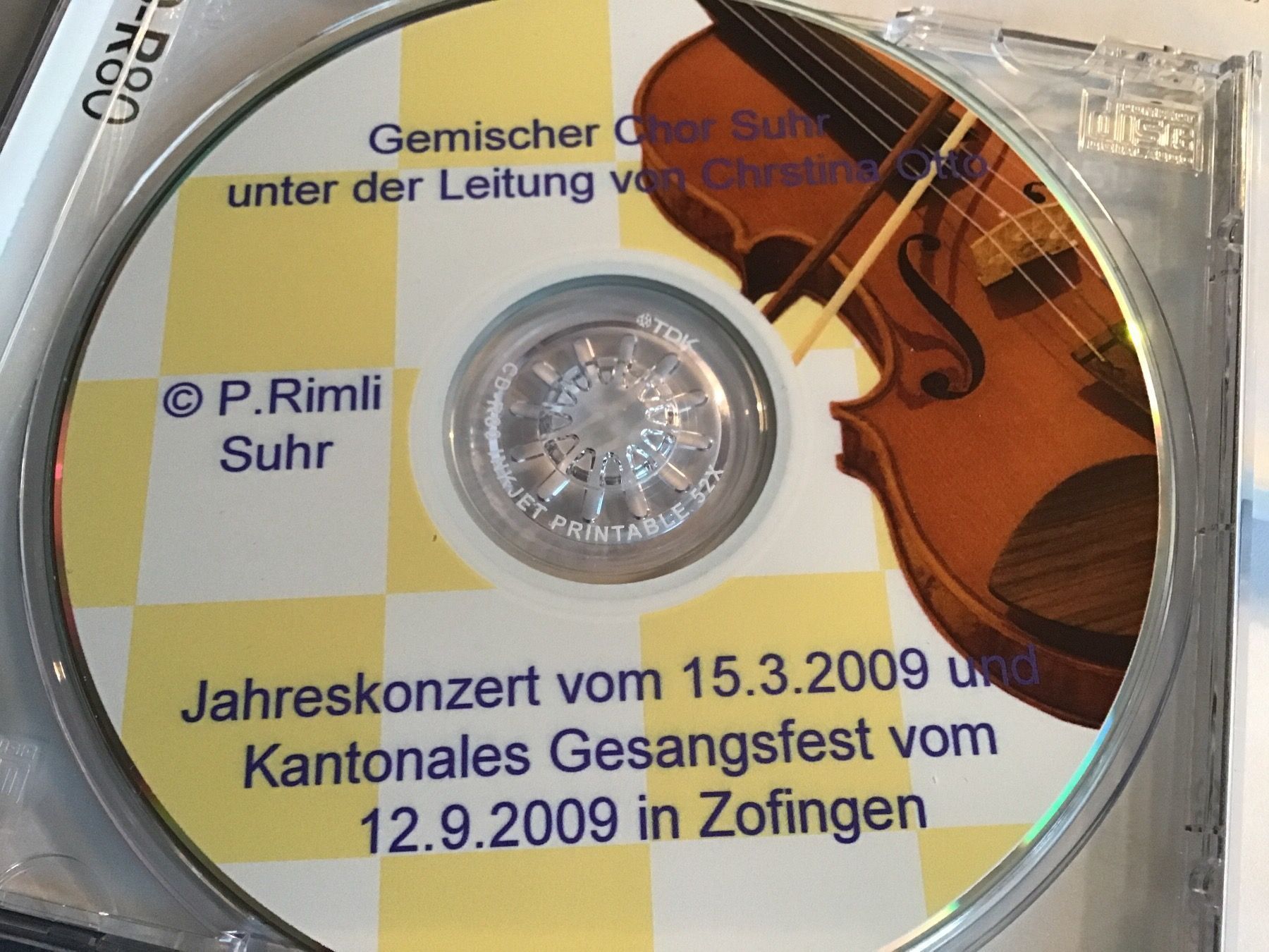 CD: Gemischter Chor Suhr   2009 – Usato da Thierachern venduto da sweden08 2