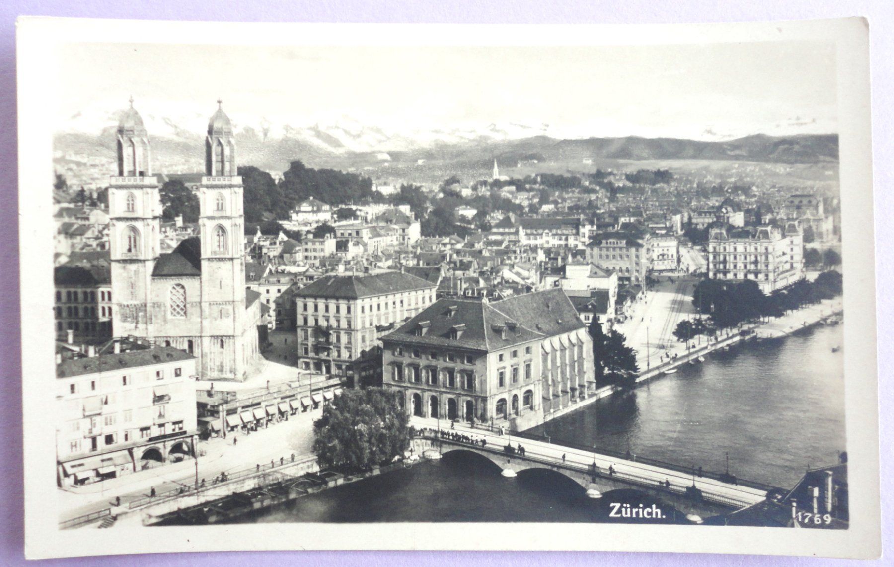 Ansichtskarten: Zürich – Gebraucht aus Fétigny von Billy2miny