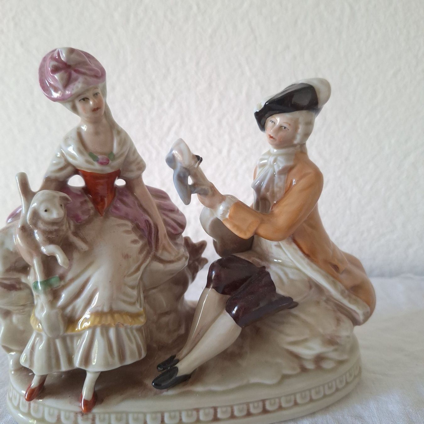 Statuette: Versand möglich! Barock Paar, evtl. Gräfenthal – Usato da Winterthur venduto da Goldpipau 2
