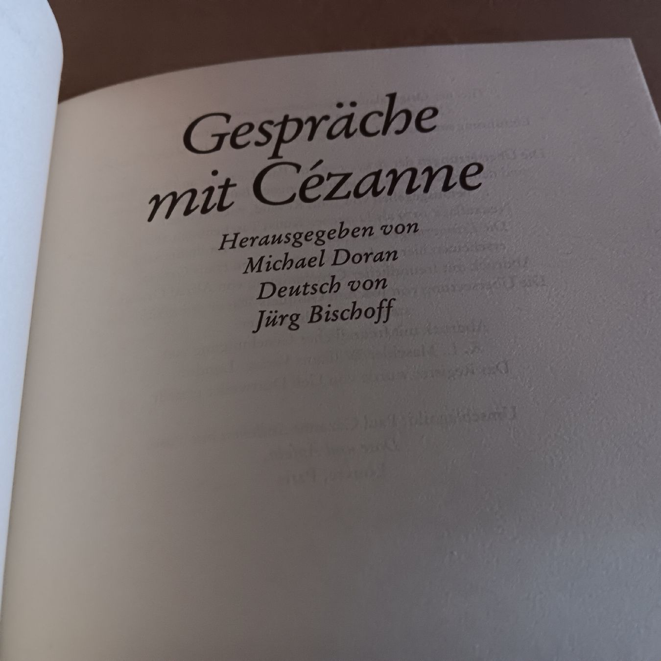 Libri: Buch Gespräche mit Cézanne Diogenes 1982 – Nuovo (secondo la descrizione) da Chur venduto da chr_b2cn 1