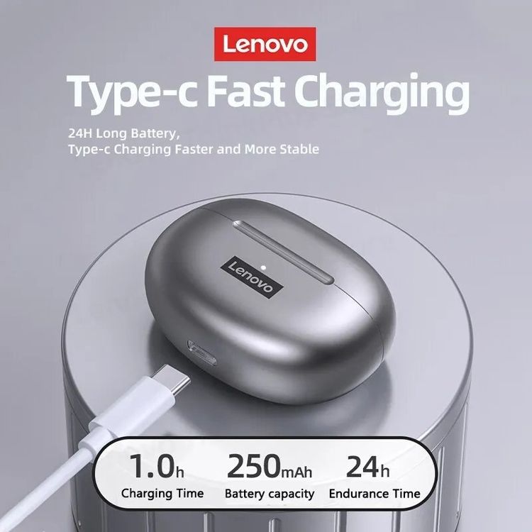 Lenovo LP5 Bluetooth Kopfhörer mit Touchbedienung 5