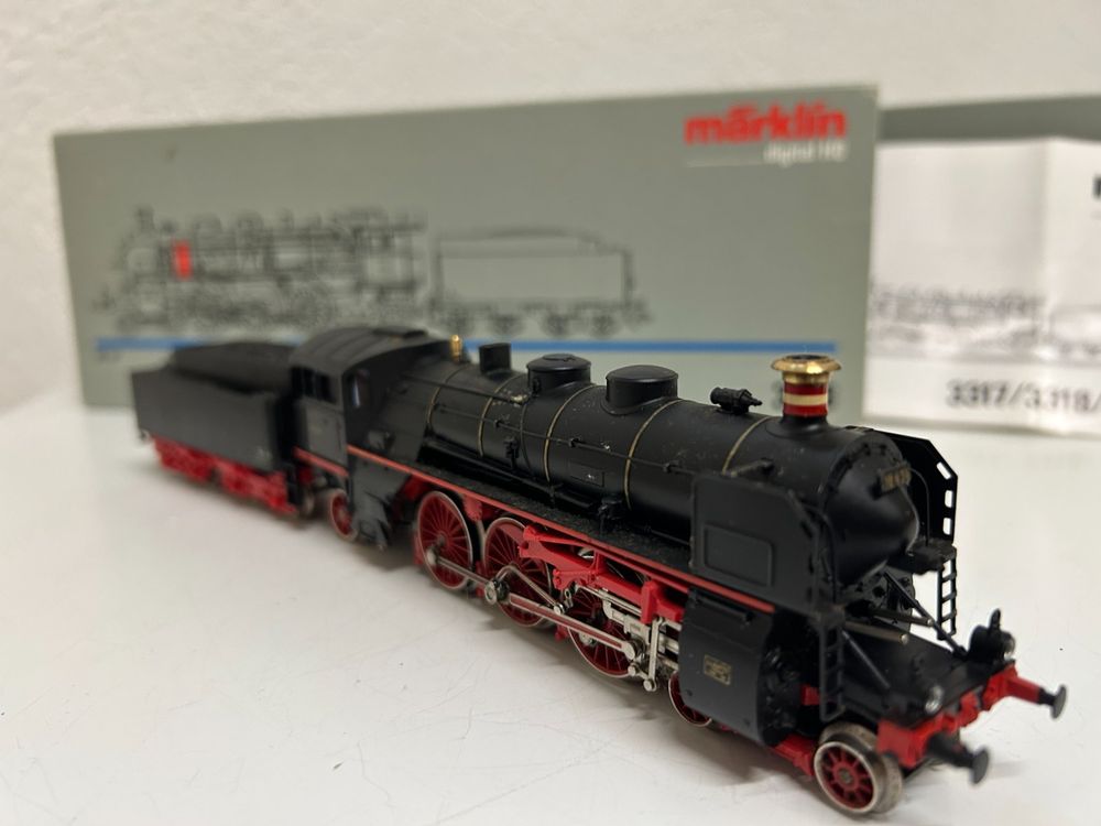 Locomotive Vapeur Märklin H0 3618 BR18 Numérique DB - Très Bon état