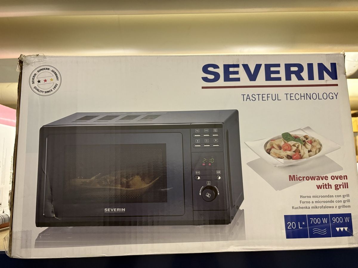Elettrodomestici da cucina: Severin Mikrowelle mit Grill – Usato da Widnau venduto da mag_5c6t