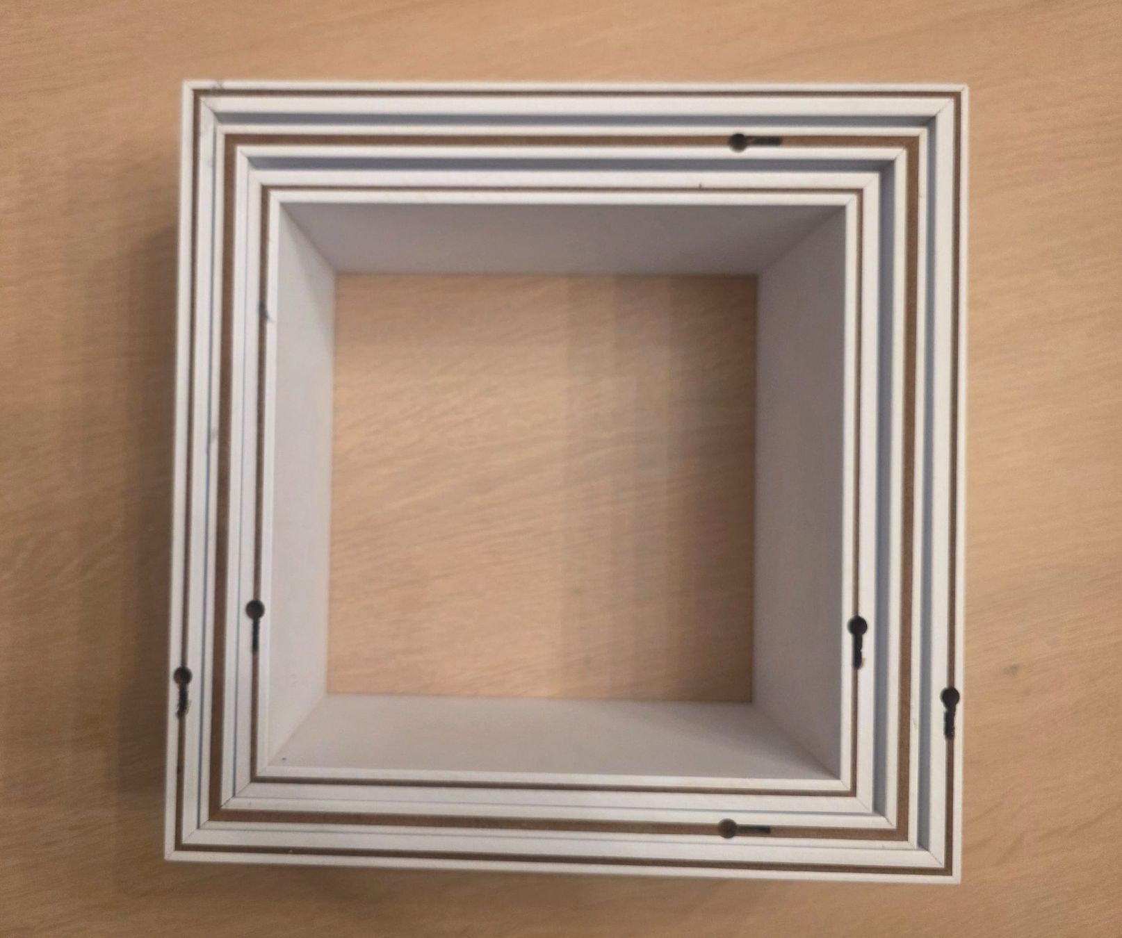 Tutte le decorazioni: Dekorahmen 3-teiliges Set, Holz, weiss – Nuovo (secondo la descrizione) da Enggistein venduto da markaris 2