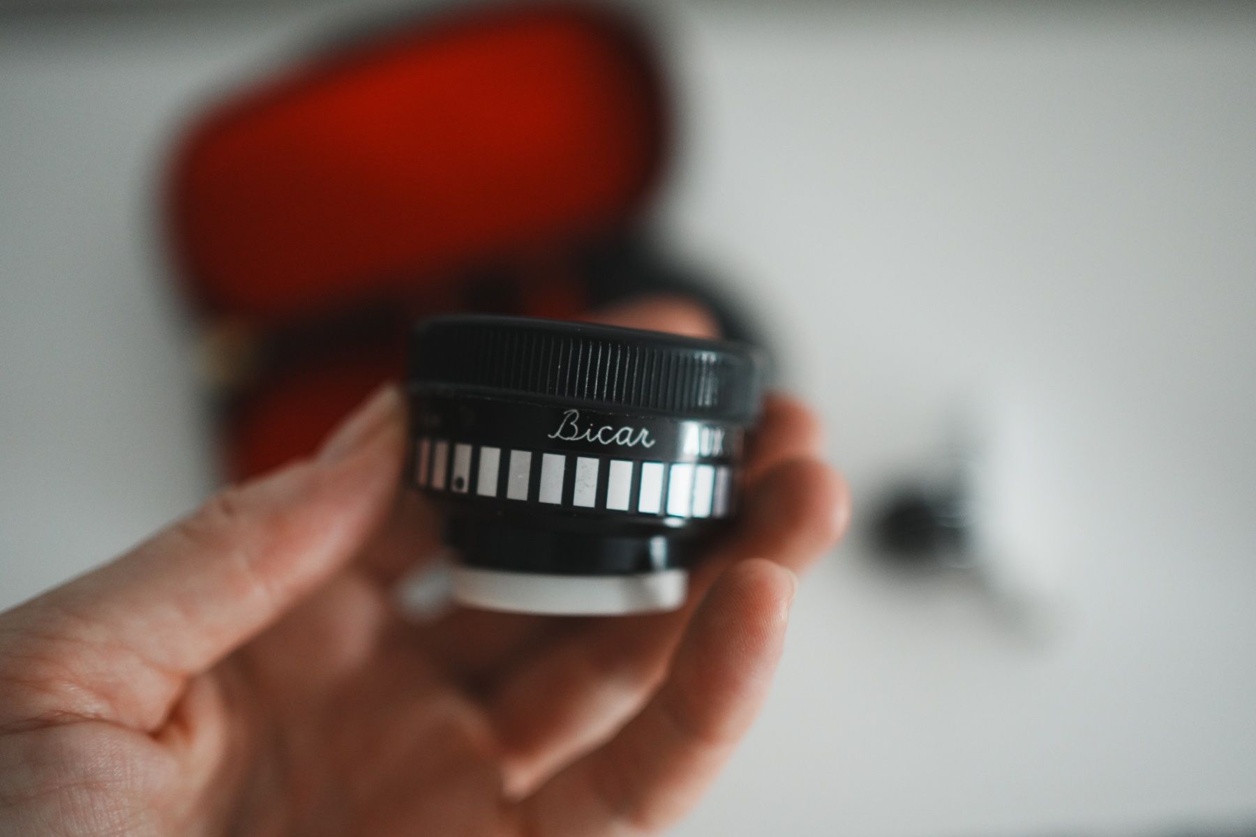 Obiettivi: Bicar Vorsatzlinsen Set Instamatic Kamera Leder Etui – Usato da Volketswil venduto da HeredisAntiques 8