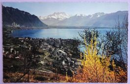 Montreux - Vue générale et les Dents du Midi
