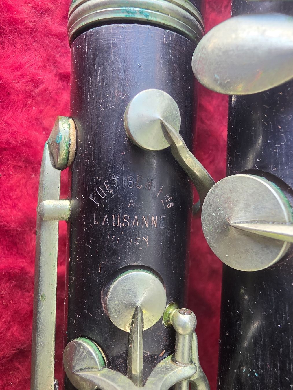 Strumenti musicali: Clarinette ancienne  – Usato da Val-d'Illiez venduto da AntiqueG 2