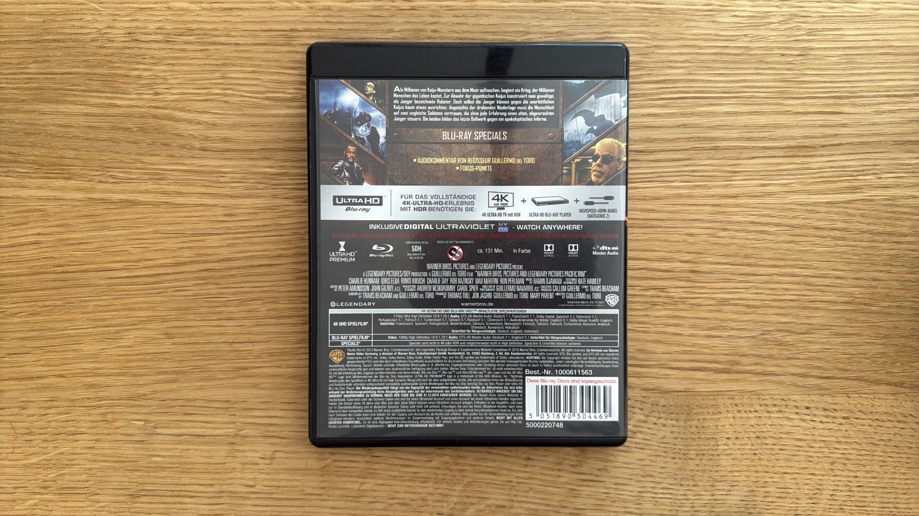 Tutti i DVDs: Pacific Rim - 4K UHD Blu-Ray – Usato da Wallisellen venduto da Art_Vendorlay 1