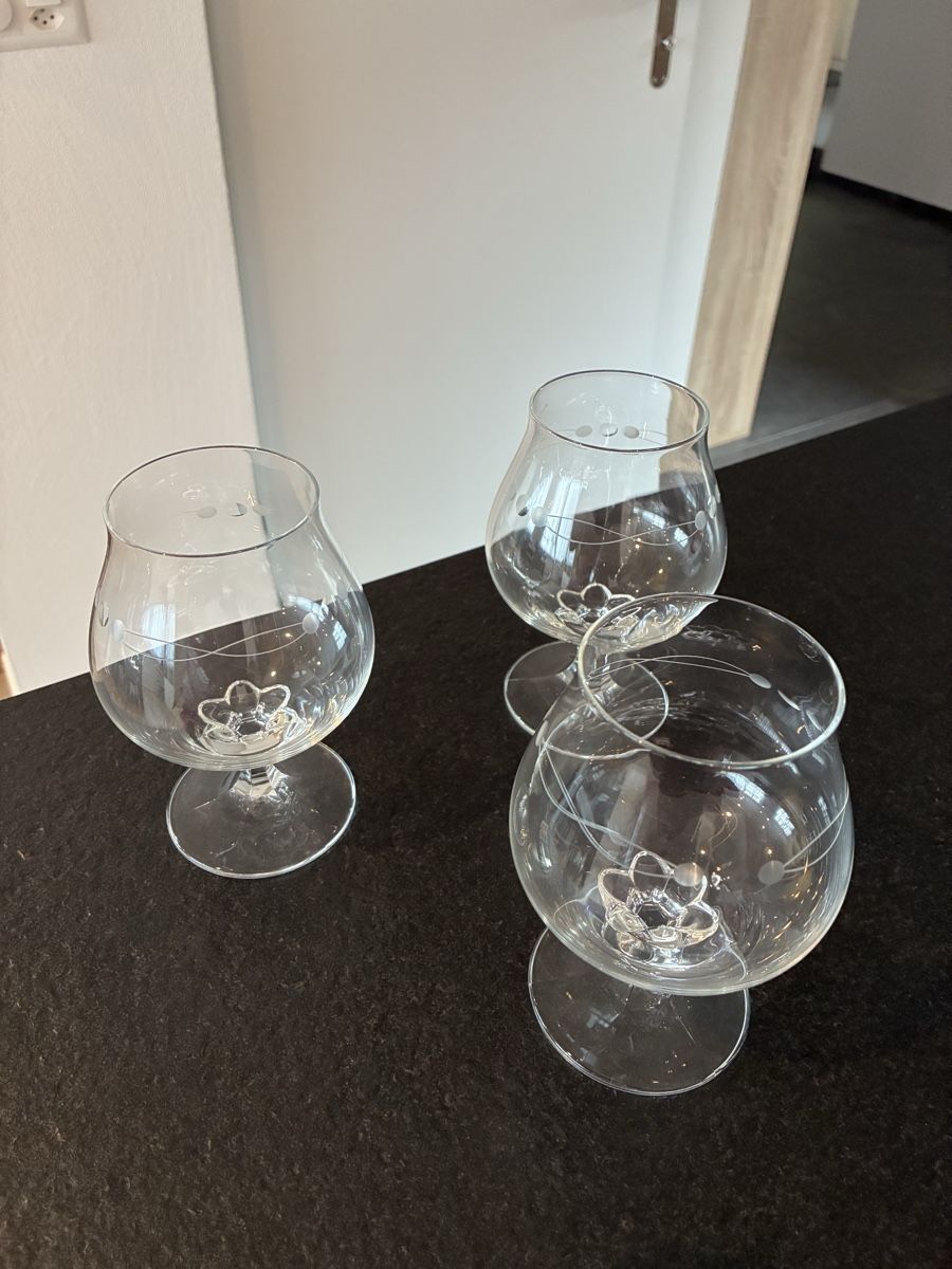Bicchieri: 8 Cognac Kristallgläser – Usato da Lütisburg venduto da Nadine_I_1990