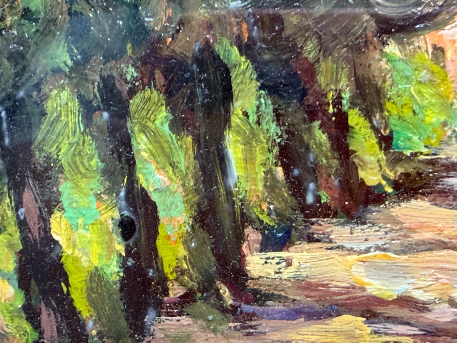 R. CASALI – Huile sur panneau 