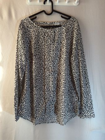 Getippte Bluese von Jaqueline de Yong Gr. 38