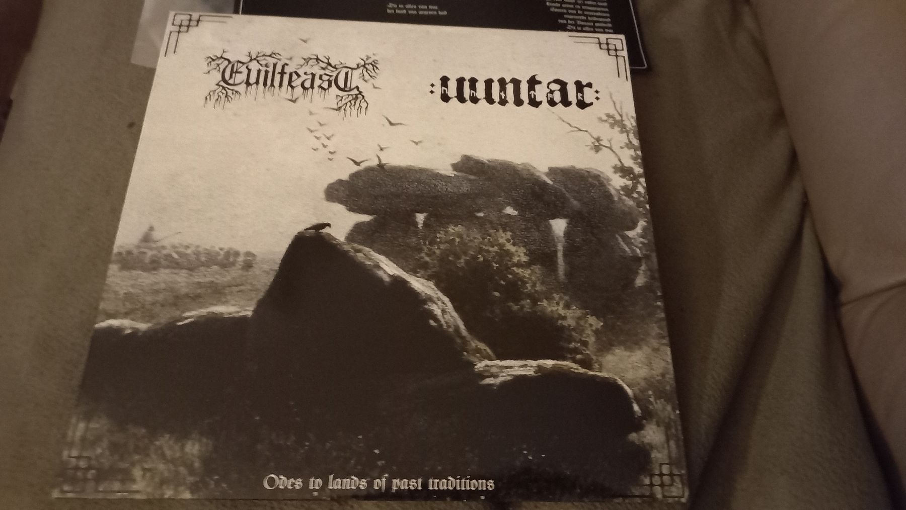 Dischi in vinile: Evilfeast/Uuntar-Split Vinyl LP BLACK METAL – Usato da Olten venduto da Donatello1984