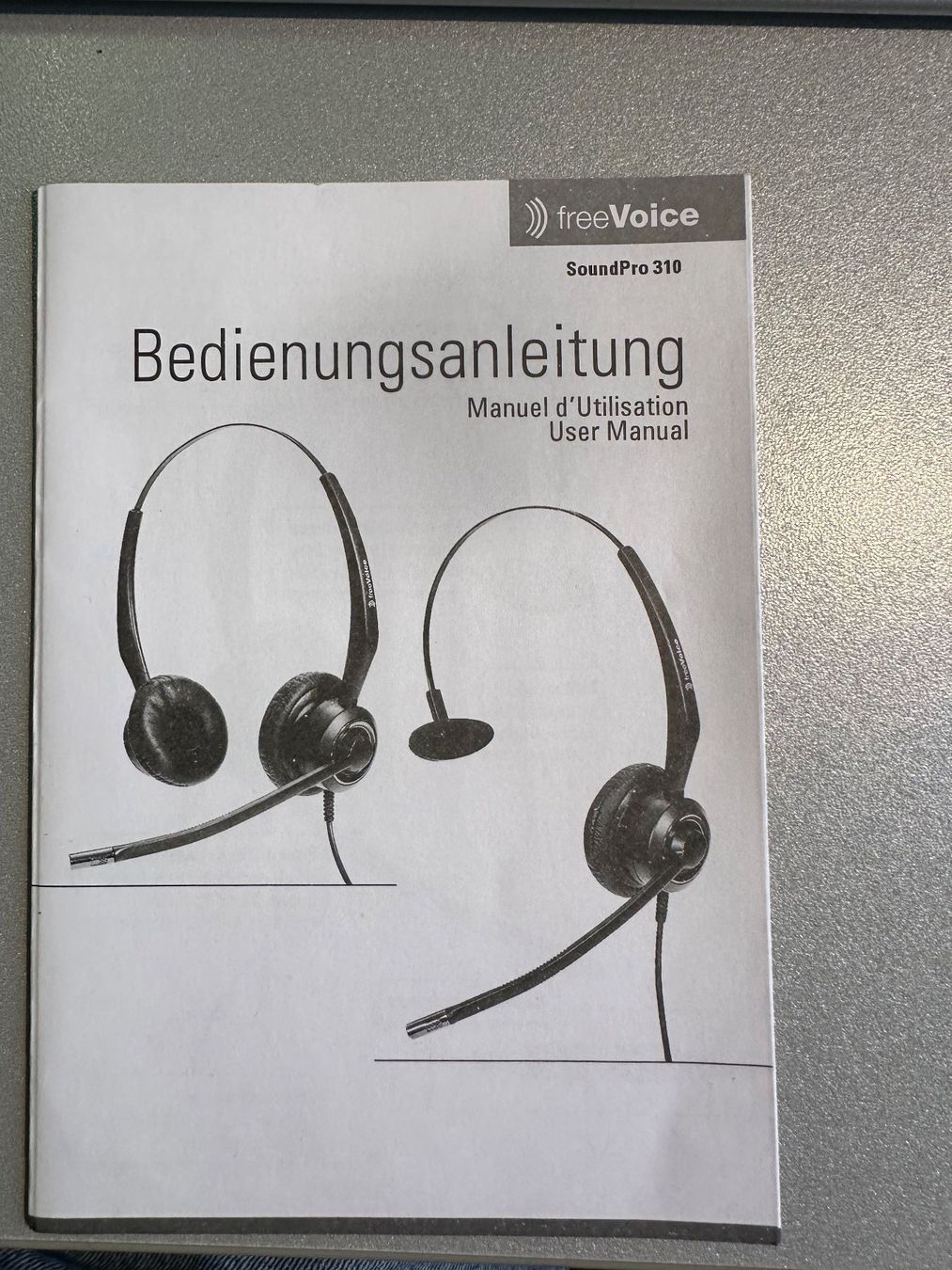 Cuffie: FreeVoice SoundPro 310 Headset – Usato da Brügg BE venduto da TSP02 1