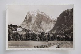 AK Grindelwald & das Wetterhorn